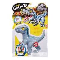 Heroes of Goo Jit Zu - Jurassic World Stretch Heroes - Chomp Attack Blue