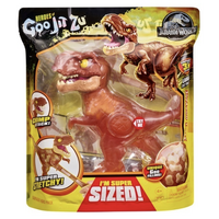 Heroes of Goo Jit Zu - Jurassic World Stretch Heroes - Supagoo T.Rex