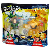 Heroes of Goo Jit Zu -Lightyear -Zyclops Verses Buzz Lightyear - Metallic Space Ranger Alpha