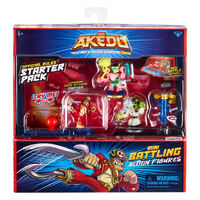 Akedo - Ultimate Arcade Warriors  -Starter Pack - Legendary Kick Attack - Series 2