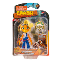 Crash Bandicoot - Coco With Kupuna Mask - 4.5" Figure