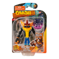 Crash Bandicoot - Biker Crash With Akano Mask - 4.5" Figure