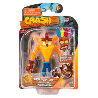 Crash Bandicoot - Crash Bandicoot With Aku Aku Mask - 4.5" Figure