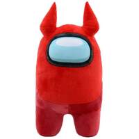 Among Us - Red Devil Evil Sus Guy - 12 inch/30cm Plush
