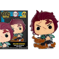Demon Slayer - Tanjiro Kamado - 4” Pop! Enamel Pin