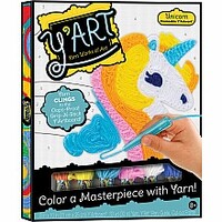 Yarn Art - Unicorn - Frameable Y'Artwork