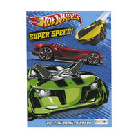 Colouring Book - Hot Wheels Super Speed