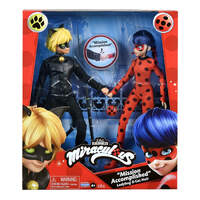 Miraculous Ladybug - 25cm - Ladybug & Cat Noir - Mission Accomplished !