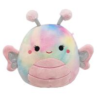 Squishmallows - 8" Plush - Wren The Rainbow, Tie-Dyed Butterfly - Animal Series