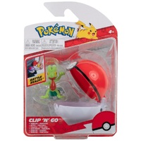 Pokemon - Clip "N" Go - Treecko And Poke Ball