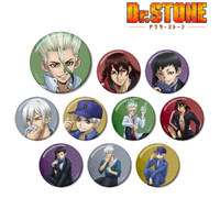 Dr. Stone - Original Illustration Before Petrification Ver. Trading Can Badge - Sold Separately In Blind Packages