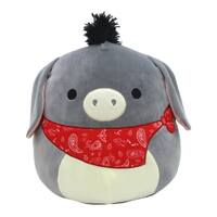 Squishmallows - 12" Farm Animals - Jason The Grey Donkey - Hee -Haw