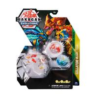 Bakugan - Evolutions - 3 Pack - Starter - Gillator Diamond Ultra