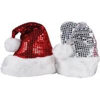 Santa Hat - Sequin - Assorted Colours