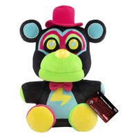 Five Nights at Freddy's: Security Breach - Freddy - Glamrock - Black Light US Exclusive Plush - 20cm