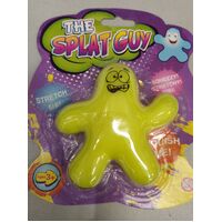 The Splat Guy - Squeezy/Stretchy Fun - Yellow - 10cm