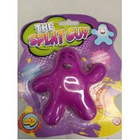 The Splat Guy - Squeezy/Stretchy Fun - Purple - 10cm