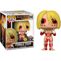 Attack on Titan - Female Titan - Glow in the Dark - 6” Super Sized - Pop! Vinyl Figure