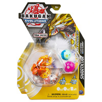 Bakugan Evolutions Platinum Power Up Sharktar with Nano Widow & Sludgem