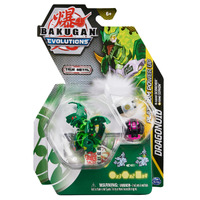 Bakugan Evolutions Platinum Power Up Dragonoid with Nano Scorcher & Nano Siphon