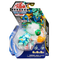 Bakugan Evolutions Platinum Power Up Colossus with Nano Sludgem & Nano Widow