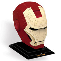 3D Puzzle - Marvel - Iron Man Helmet - Infinity Saga - 92 Pieces