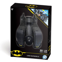 3D Puzzle - Batman - Batmobile 1989 - 136 Pieces