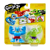 Heroes of Goo Jit Zu - Minis Versus Pack - Goo Power  - Rock Jaw Vs Tyro