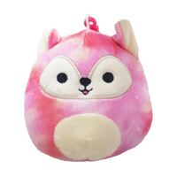 Squishmallows - 3.5" Clip-On - Sabine The Pink Marble Fox - Spring Series