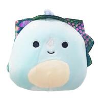 Squishmallows - 3.5" Clip-On - Malik The Blue Triceratops - Spring Series