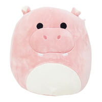 Squishmallows - 11" - Cute Animal Series - Ridelle The Pink Hippopotamus