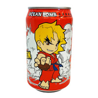 Ocean Bomb - Ken Masters - White Grape Sparkling Water Can Drink