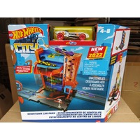 Hot Wheels - City Downtown Multi-Level Car Park - Playset