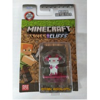 Minecraft - 4cm - Cyan Axolotl - Caves & Cliffs - Nano Metalfigs