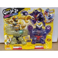 Heroes Of Goo Jit Zu  -Goo Shifters - Liquid Gold Pantaro VS Shadow Orb Scorpius - Versus Pack