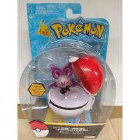 Pokemon - Clip N Carry - Noibat & Poke Ball