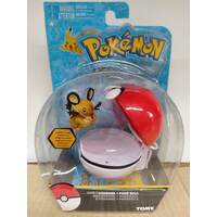Pokemon - Clip N Carry - Dedenne & Poke Ball