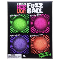 Schylling - NeeDoh - Teenie Fuzz Balls - Multi-Pack