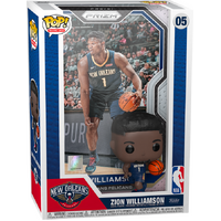 NBA Basketball - Zion Williamson - Pop! Trading Cards Vinyl Figure with Protector Case