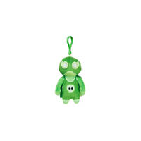 Gang Beasts - Plush Grabbables Clips - Green Wrestler - 5"