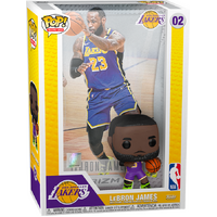 NBA Basketball - LeBron James - Pop! Trading Cards Vinyl Figure with Protector Case
