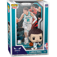 NBA Basketball - LaMelo Ball - Pop! Trading Cards Vinyl Figure with Protector Case