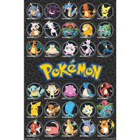 Pokemon - All Time Favourites - Wall Poster