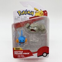 Pokemon - Mudkip & Geodude - Battle Figure Pack