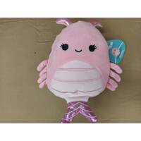 Squishmallows - 7.5" - Simone The Pink Prawn - Friendly Critters