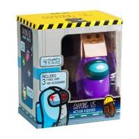 Among Us - Crewmate - Purple - Ejected Edition - 14cm