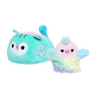 Squishmallows - Squishville - Ostrich - Mini Squishmallow in Vehicle
