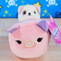 Squishmallows - Squishville - Terrier - Mini Squishmallow in Vehicle