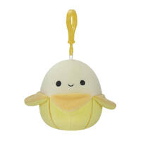 Squishmallows - Junie The Half-Peeled Banana - 3.5" Clip On Plush