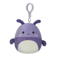 Squishmallows - Axel The Purple Beetle - 3.5" Clip On Plush
